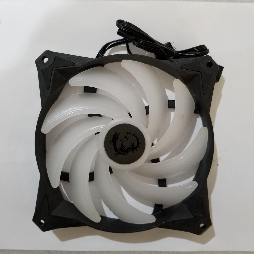 Jual MSI Addressable RGB ARGB Fan RGB Two Ball Bearing 14cm Fan ...