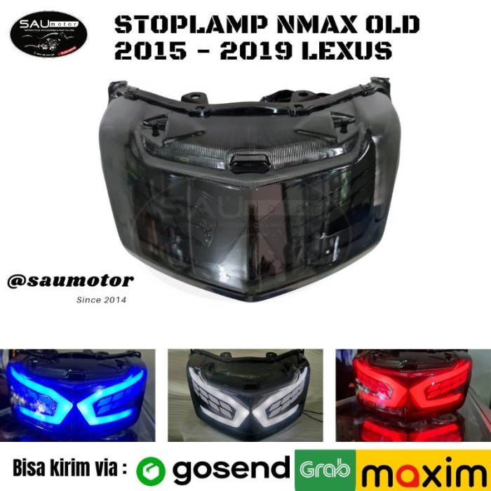 Jual Stoplamp Lampu Belakang Nmax Old 3in1 Sein Led Running Model Lexus