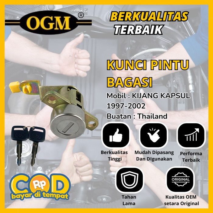 Jual Ogm Kunci Pintu Door Lock Bagasi Mobil Toyota Kijang Kapsul