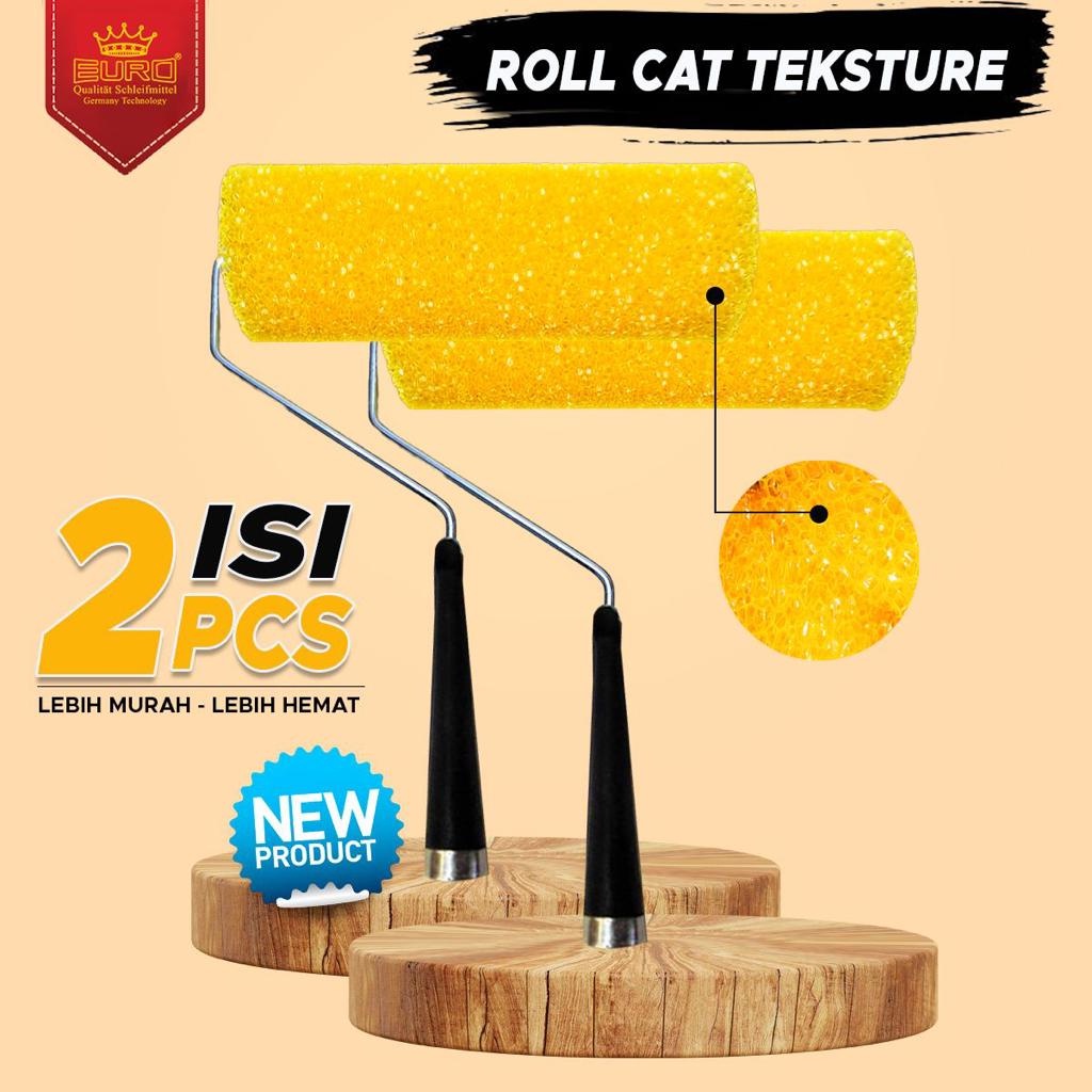 Jual Kuas Roll Cat Tekstur Kamprot Inch Roll Tekstur Texture Motif Paint Shopee Indonesia