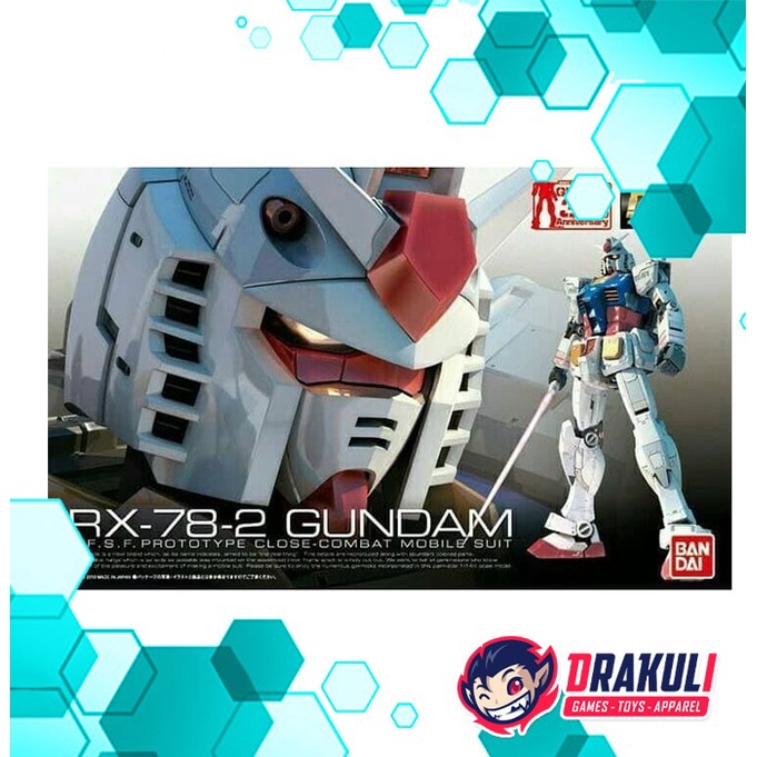 Jual BANDAI Plamo RG RX-78-2 Gundam Prototype 01 | Shopee Indonesia