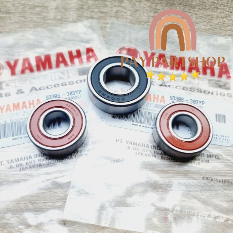 Jual Bearing roda belakang set gear yamaha vixion old new r15 byson
