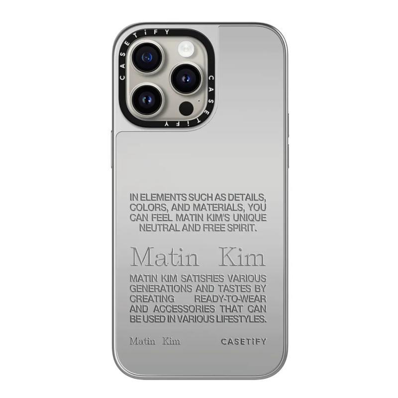 iPhoneアクセサリー casetify Matin Kim Black Logo Case Casetify Matin Kim | eBay