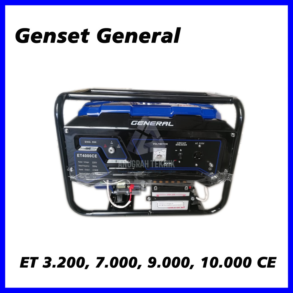 Jual Mesin Genset General Et Ce Shopee Indonesia