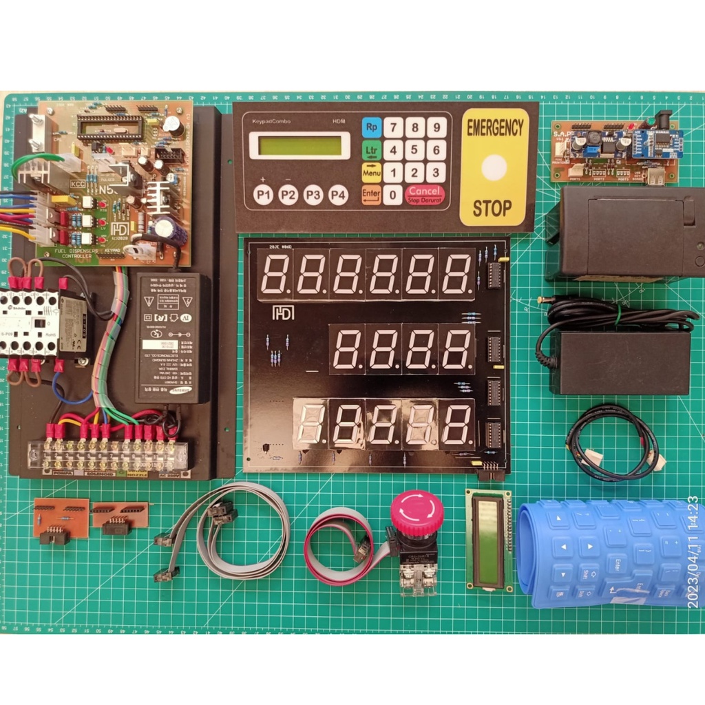 Jual SET CPU POM MINI HDM N50 DISPLAY 7 Segmen Lengkap + Plat Relay ...