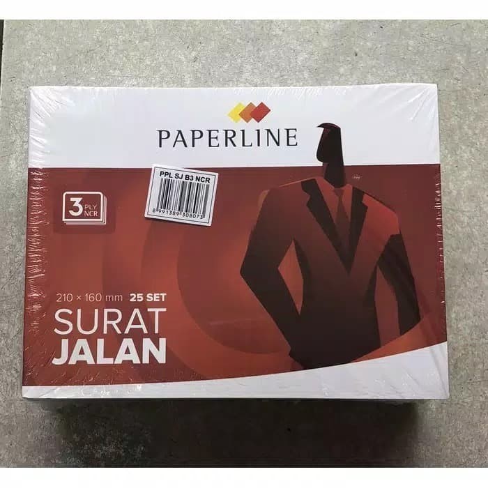 Jual Surat Jalan Besar Rangkap 3 / 3 Ply NCR Merk Paperline ( Isi 10 ...