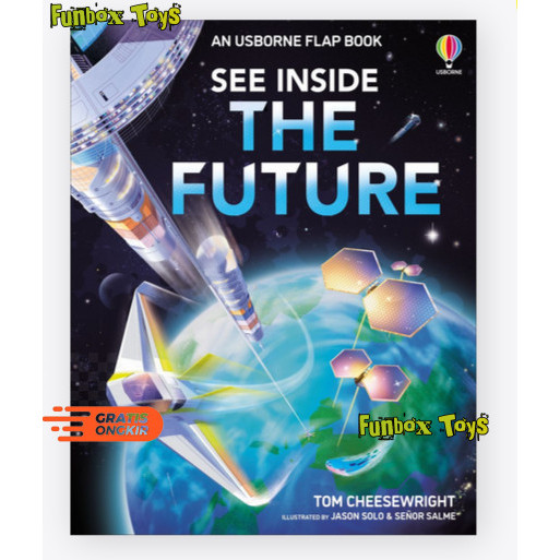 Jual Usborne See Inside The Future - Lift The Flap Board Book Education ...