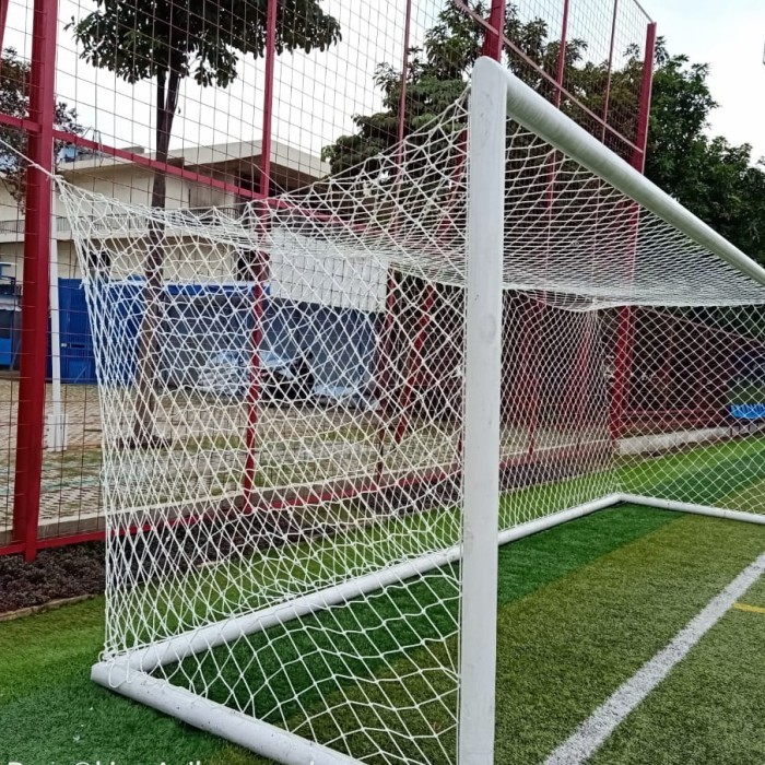 Jual jaring sepak bola bahan tali poy 4mm | Shopee Indonesia