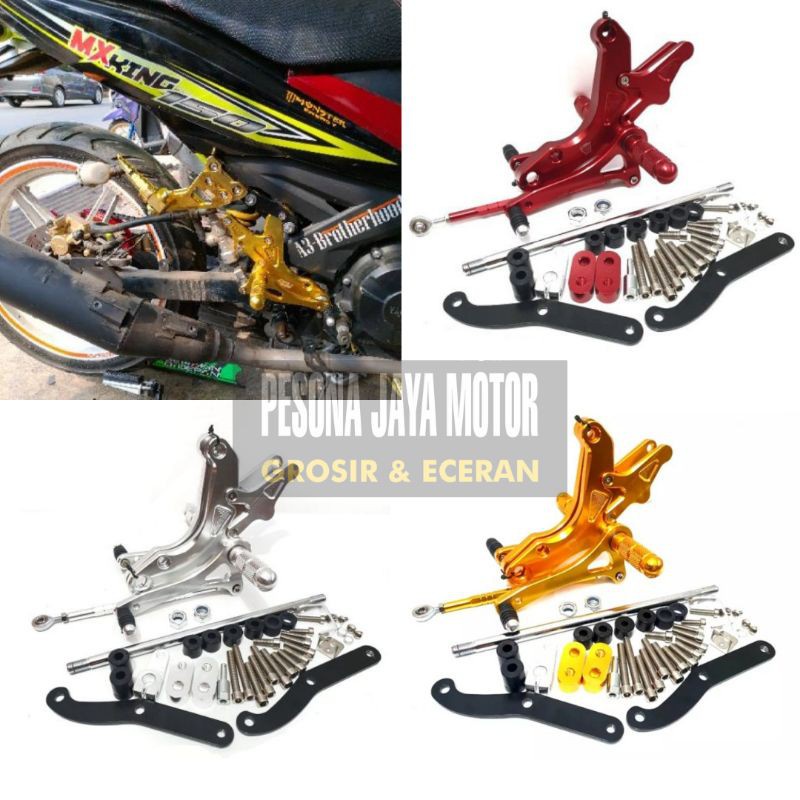 Jual Underbone Mx New 135, Mx King 150 Foot Step Underbone Jupiter Mx ...