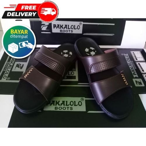 Jual Sandal Pakalolo Selop Pria Dewasa Kulit Asli Size 39 43 Shopee