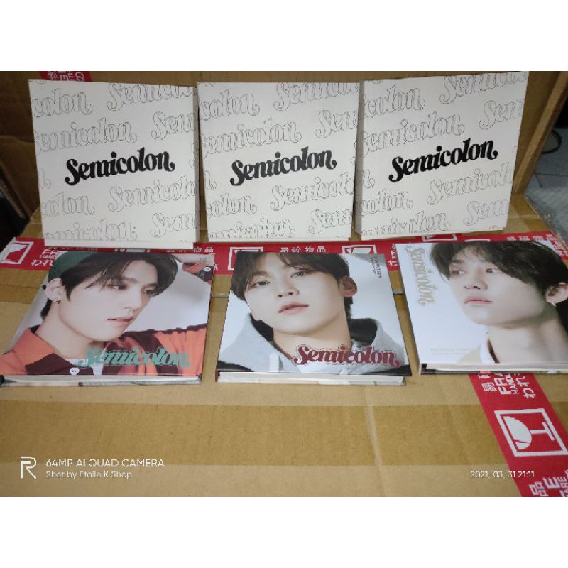 Jual Seventeen - Semicolon Album Only/Set | Shopee Indonesia