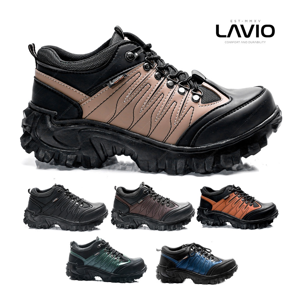 Jual Lavio Sepatu Boots WANITA Cewek women Safety G22 Original Praktis ...