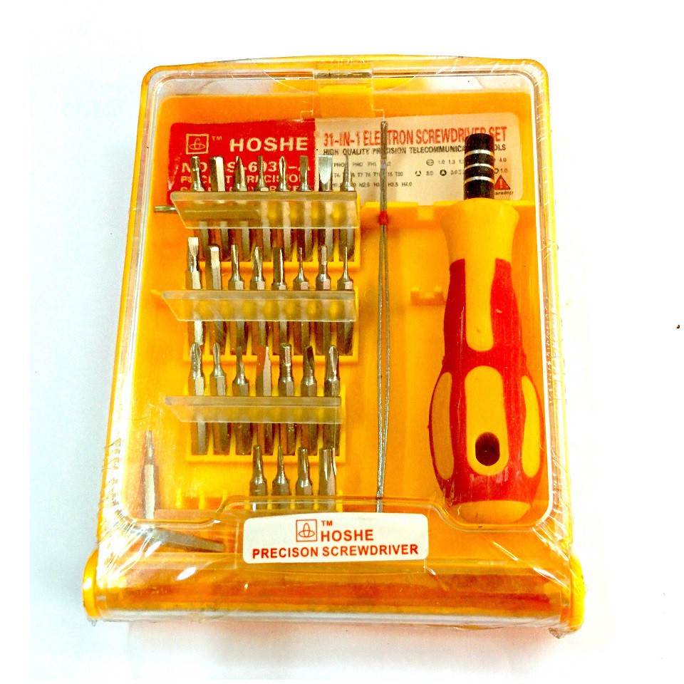 Jual Obeng Model Kotak set 32 in 1 + pinset | Shopee Indonesia