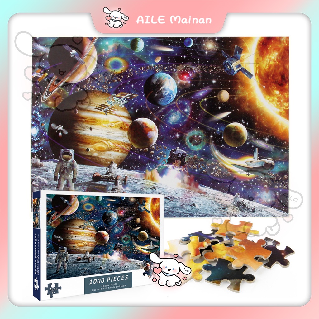 Jual Jigsaw Puzzle 1000pcs paper puzzle / Puzzle JIGSAW 1000 PCS Jigsaw ...