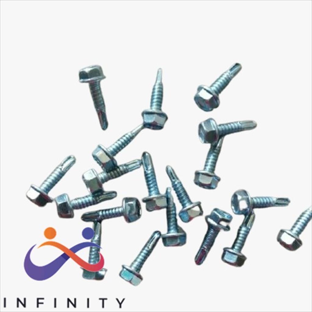 Jual Cahaya - 100 Pcs BAUT SKRUP ROOFING BAJA RINGAN 10x19 10x16 SELF ...