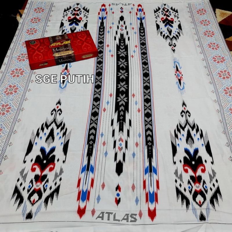 Sarung ATLAS IDAMAN KEMBANG idaman harmoni BGL Akasia motif BHS SGE