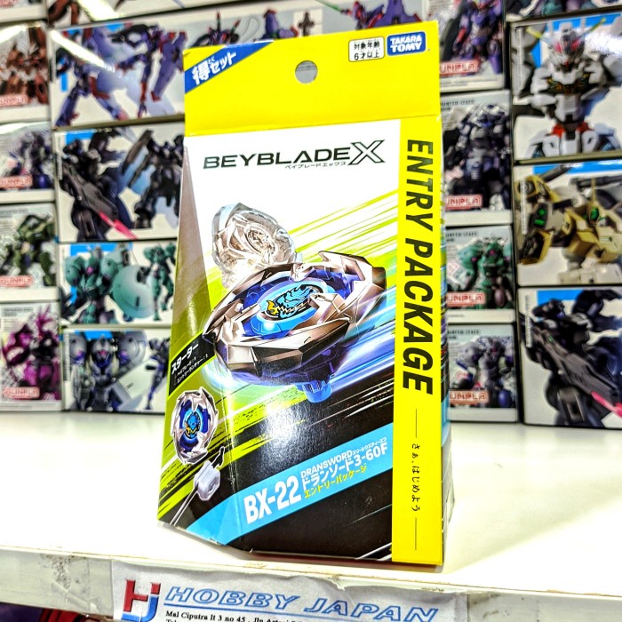 Jual Beyblade X BX-22 Dransword 3-60F Entry Package | Shopee Indonesia