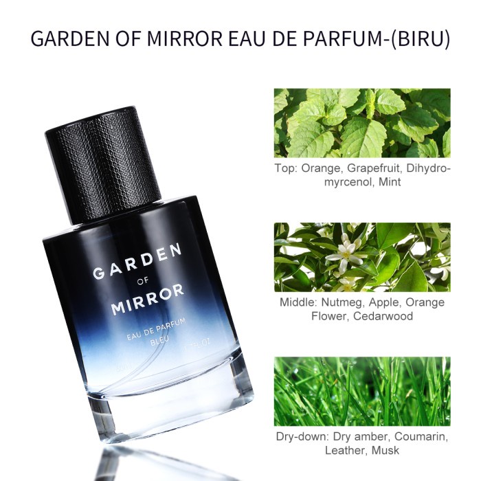 Jual Miniso Official Garden Of Mirror Eau De Parfum Bleu Variant Ml