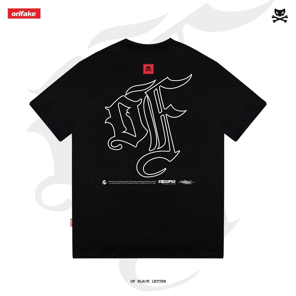 Jual Orifake - T-Shirt OF Black Letter 200gsm | Shopee Indonesia