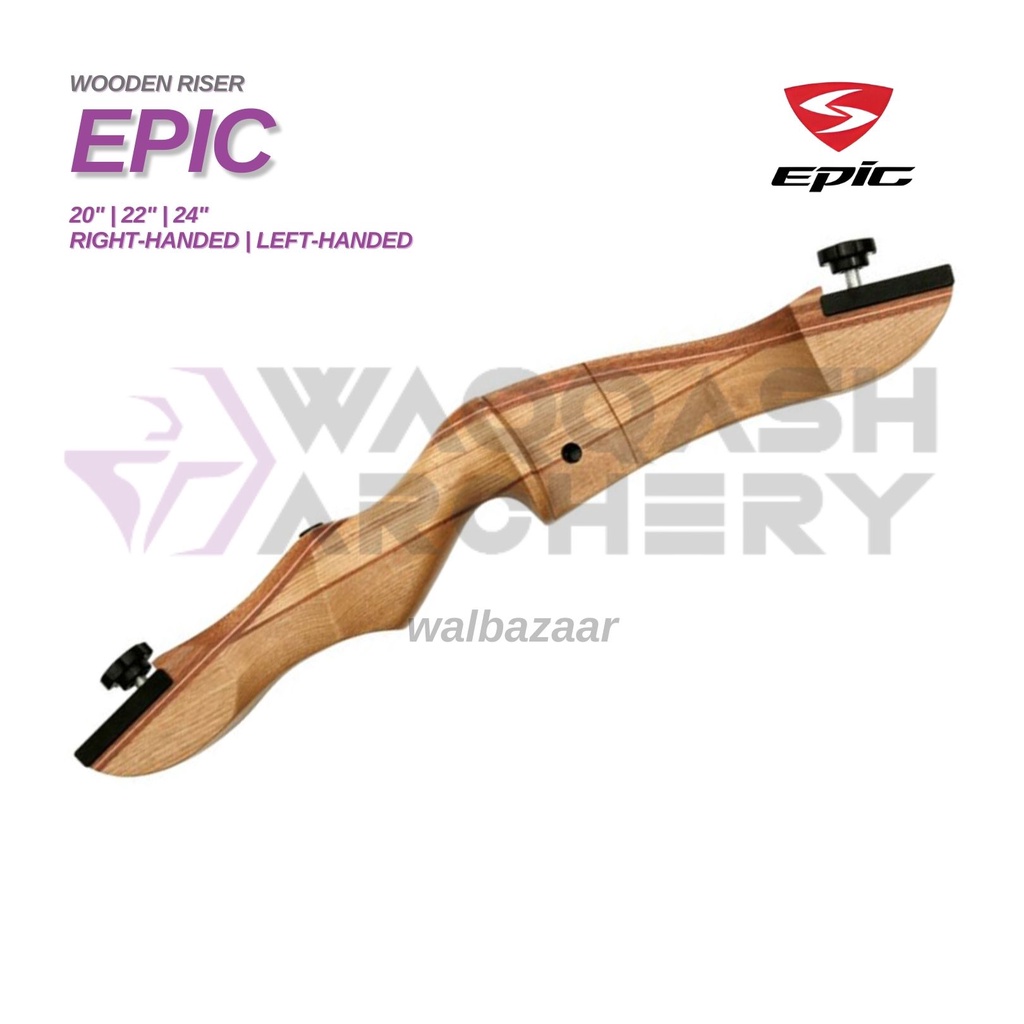 Jual EPIC STONIC WOODEN RISER Handle Standard Kayu | Shopee Indonesia