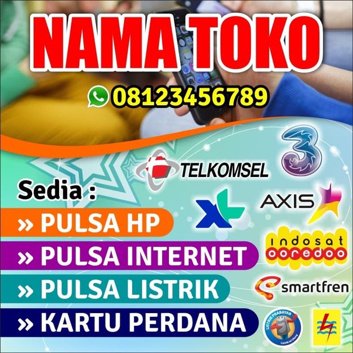 Jual Cetak Spanduk Banner Konter / Spanduk Hp / Spanduk Murah / Spanduk ...