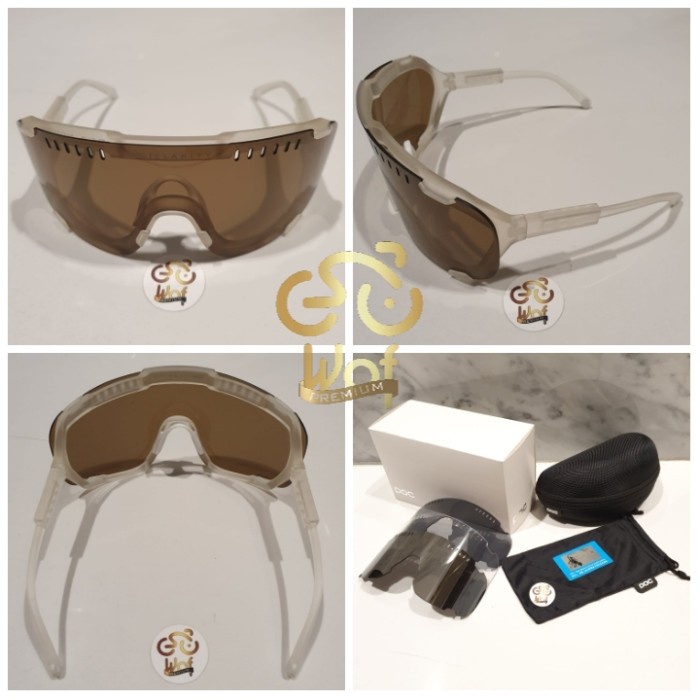 Jual Kacamata Sepeda POC Devour Transparan Clarity Glasses