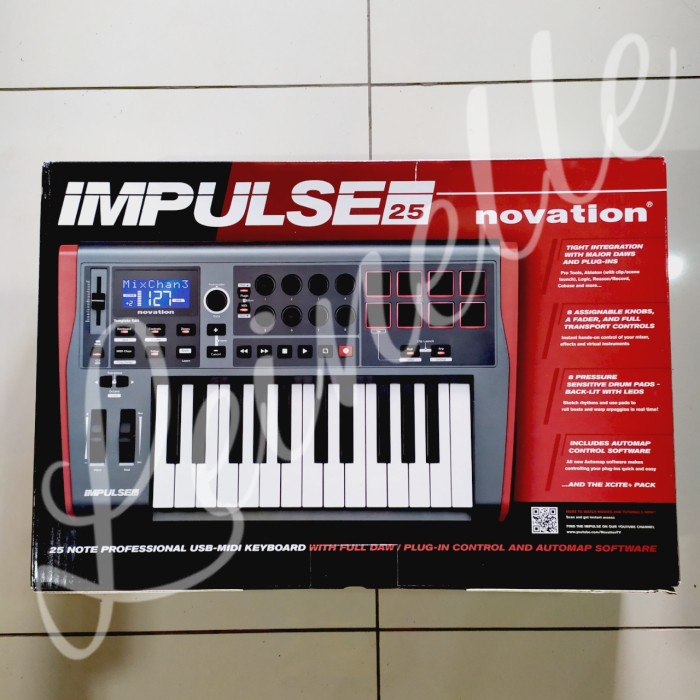Jual Impulse 25 Novation Keyboard Controller | Shopee Indonesia