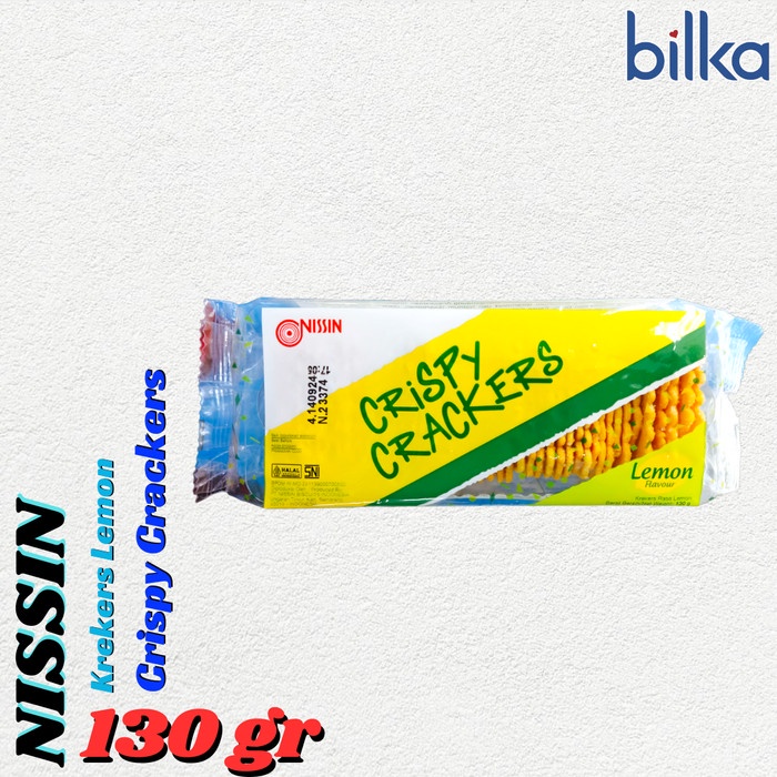 Jual NISSIN Crispy Crackers Lemon 130gr | Shopee Indonesia