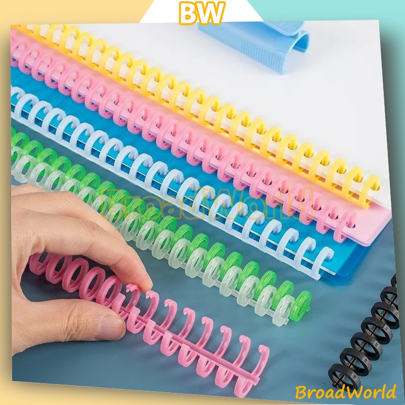 Jual Ring Binder Plastik Spiral 30 Lubang / Ring Binder Plastik Spiral
