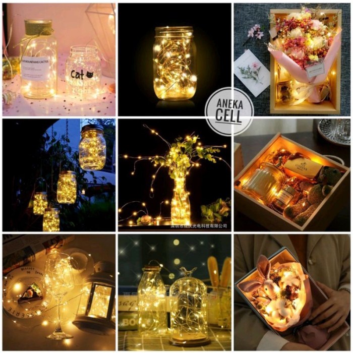 Jual lampu kawat led tumblr kaca akrilik original impor tembaga ...