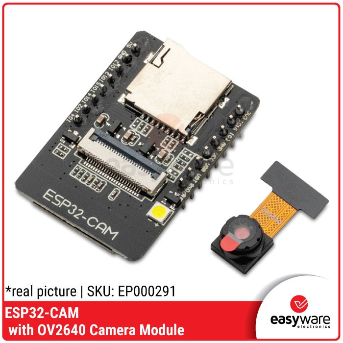 Jual ESP32 CAM ESP32-CAM WiFi & BLUETOOTH WITH OV2640 CAMERA MODULE ...