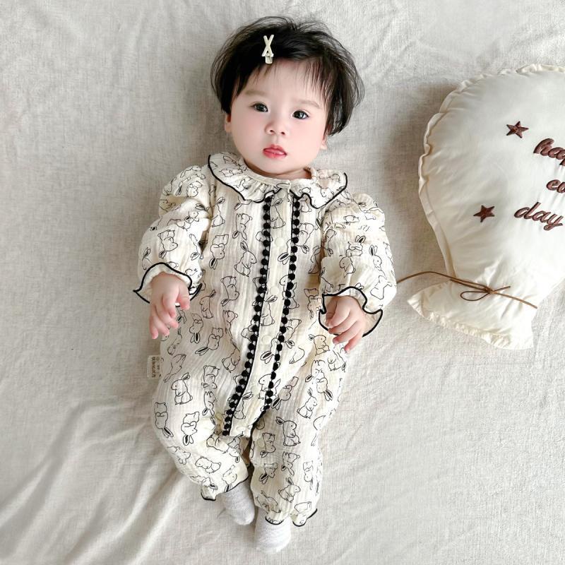 Jual Baju Bayi perempuan lucu Import Lengan panjang motif BUNNY