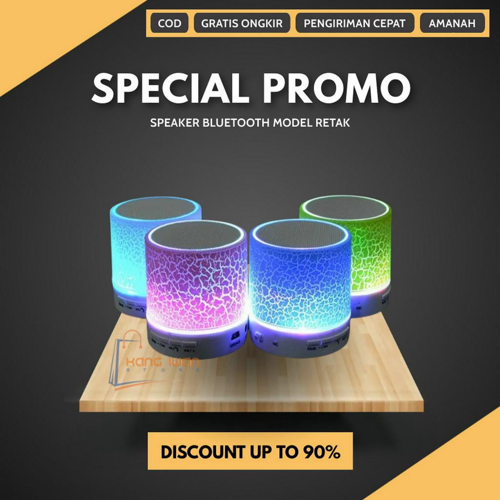 Jual Speaker Bluetooth Mini LED Good Quality portable untuk camping ...