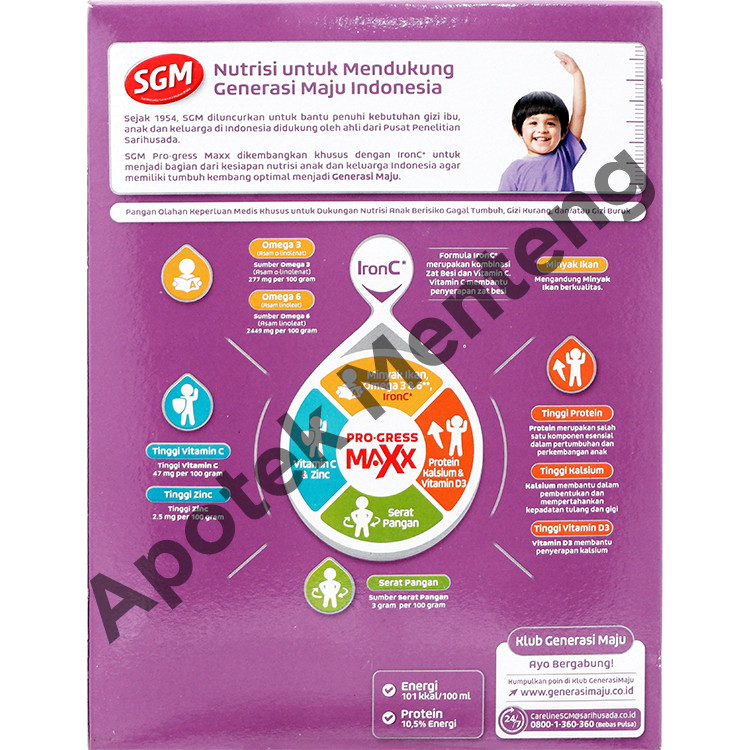 Jual SGM Eksplor Gain Optigrow 1 Plus Vanilla 800 Gram | Shopee Indonesia