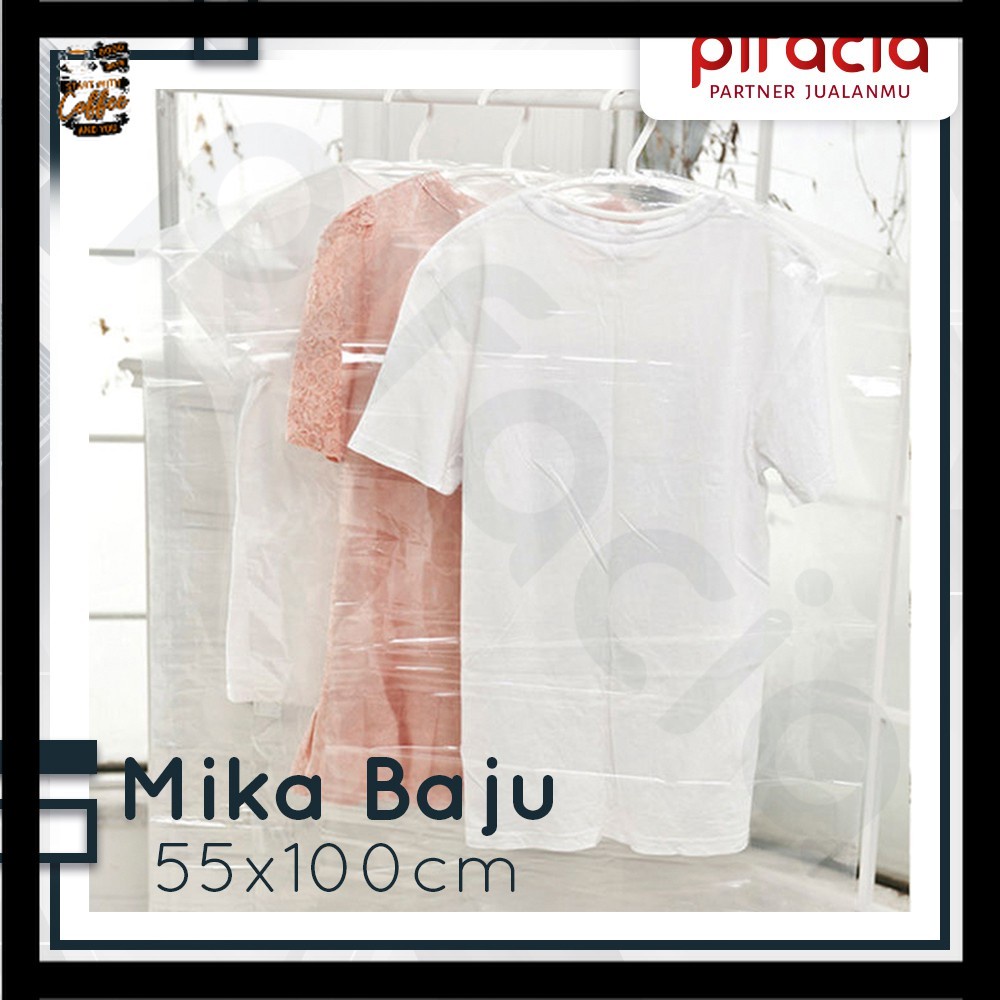 Jual Cover Baju Mika Plastik Tebal Size 55 X 100 Pelindung Pakaian Shopee Indonesia 1975
