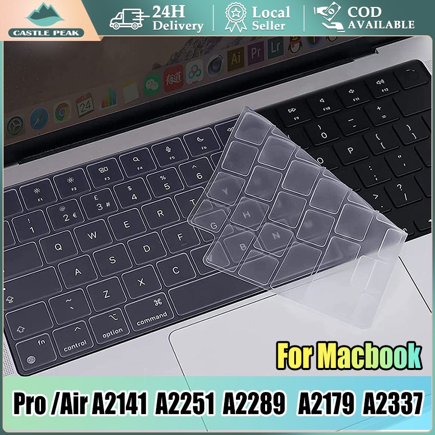 Jual MacBook Keyboard Protector / Cover | Air Pro 13 14 Inch M1 ...