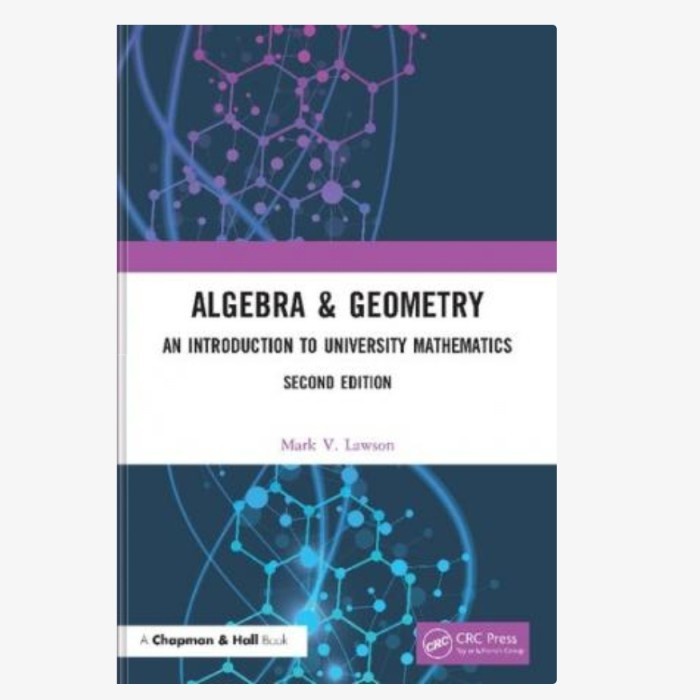 Jual buku algebra geometry an introduction to university mathematics