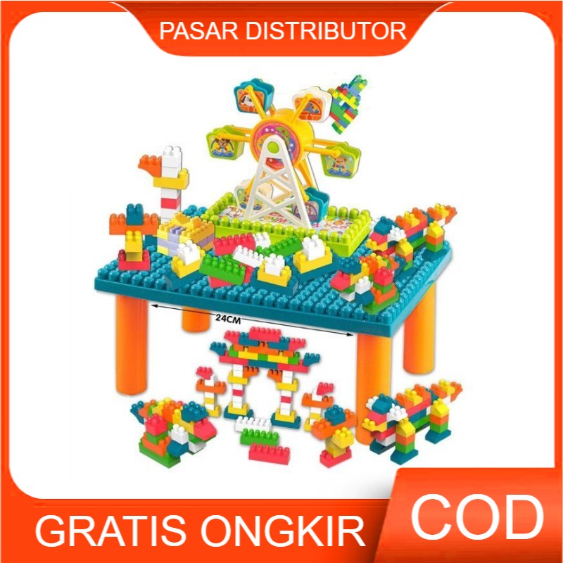 Jual Pasar Distributor BUILDING BLOCKS ASSEMBLE 6681 Mainan Anak Meja ...