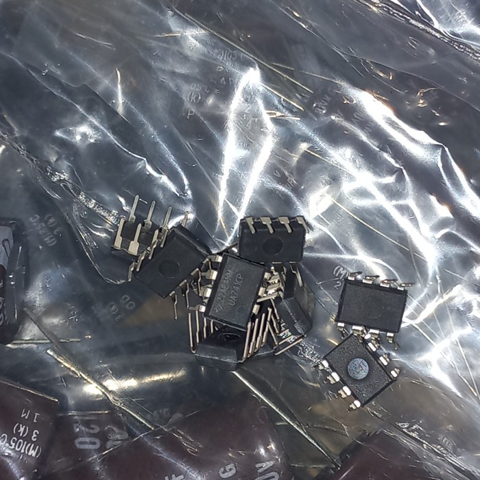 thumbnail interactive-video image 1 of 50x UA741CP UA741CN DIP-8 IC Operational Amplifier - Original TI By Smw 1 of 6