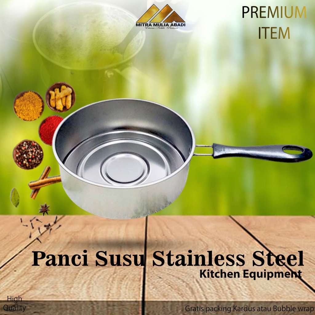 Jual Panci Susu Stainless Steel Panci Susu Cm Panci Stainless Serbaguna Shopee Indonesia