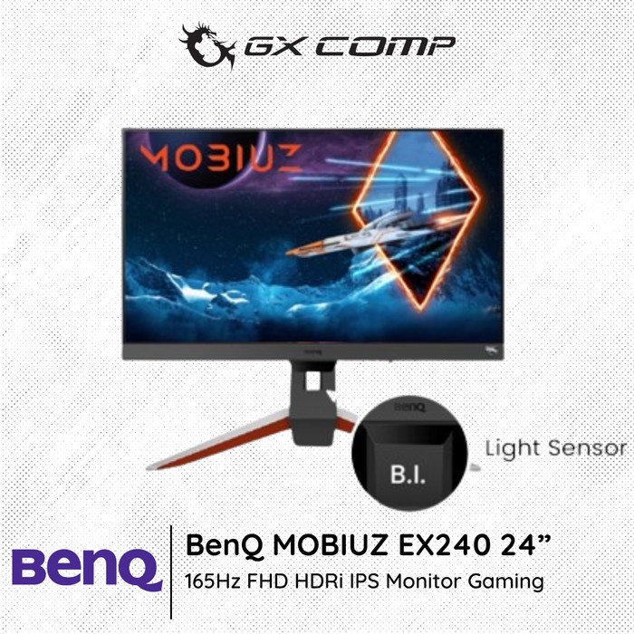 Jual BenQ MOBIUZ EX240 24” 165Hz FHD HDRi IPS Monitor Gaming | Shopee ...