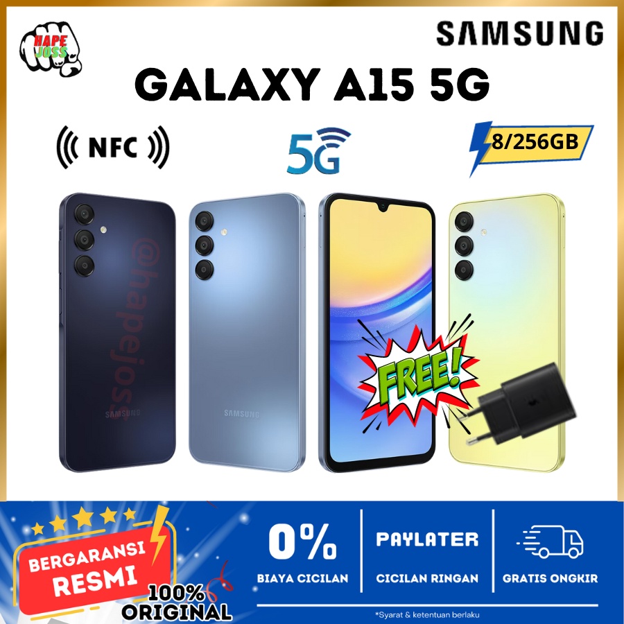 Jual Samsung Galaxy A15 5G NFC 8/256GB | Shopee Indonesia