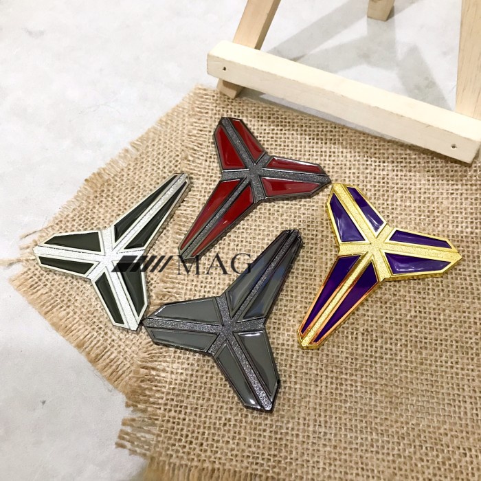 Jual Emblem 3D Sticker Mobil Motor Logo Kobe Bryant NBA Mamba LA Lakers ...