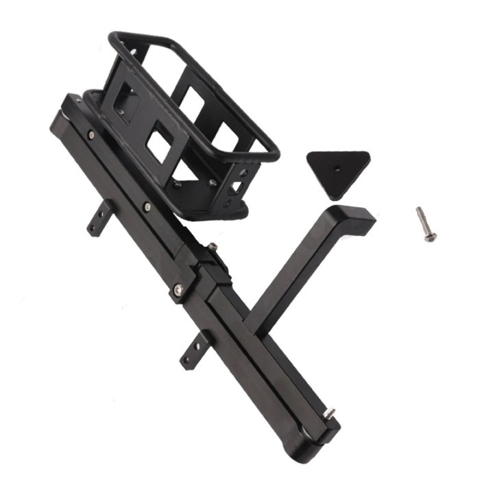 Kit Barres Latérales Et Pare-chocs Métal 1/18 Pour RC4WD D90 - Inox - Modélisme RC