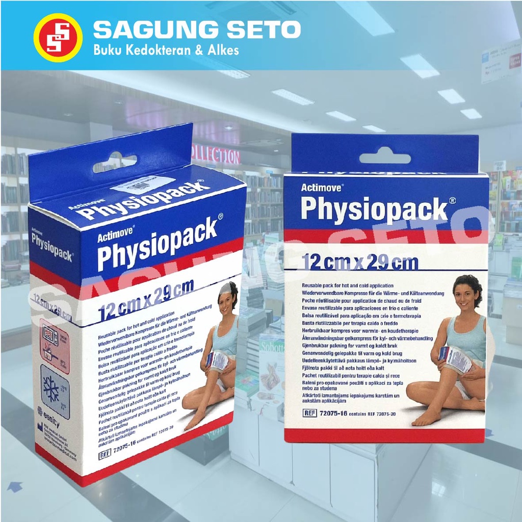 Poche Chaud/froid Réutilisable Physiopack Actimove 16x26cm - Neuf, Modèle 72075-17