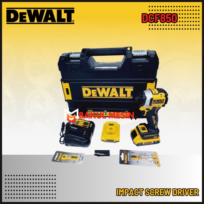 Jual DEWALT DCF850 DCF 850 Cordless Brushless impact screw driver bor