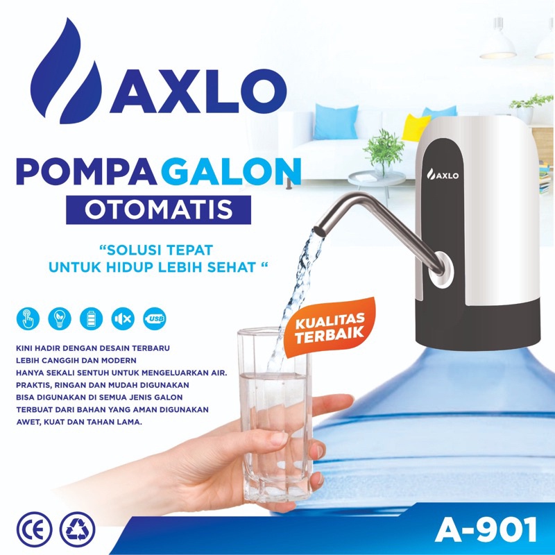Jual ELEKTRIK AXLO POMPA GALON DISPENSER ELEKTRIK AXLO A 901 POMPA ...