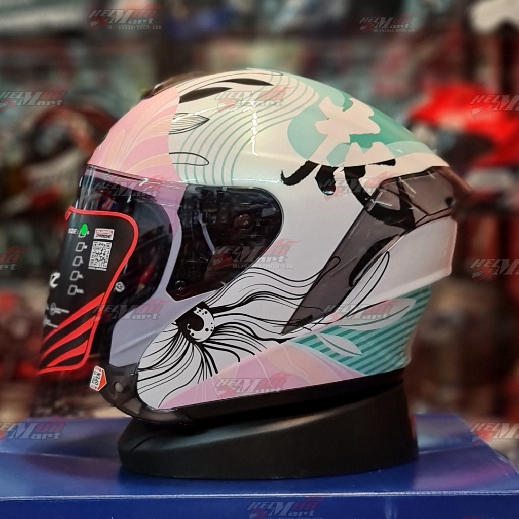 Jual Promo Njs Kairoz V Camelia Helm Half Face Njs V Shopee