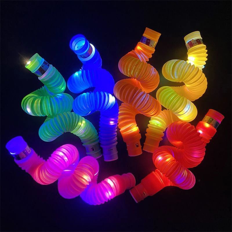 Jual YZ Mainan anak Pop Light Stick Pipa Selang Lampu LED | Shopee ...