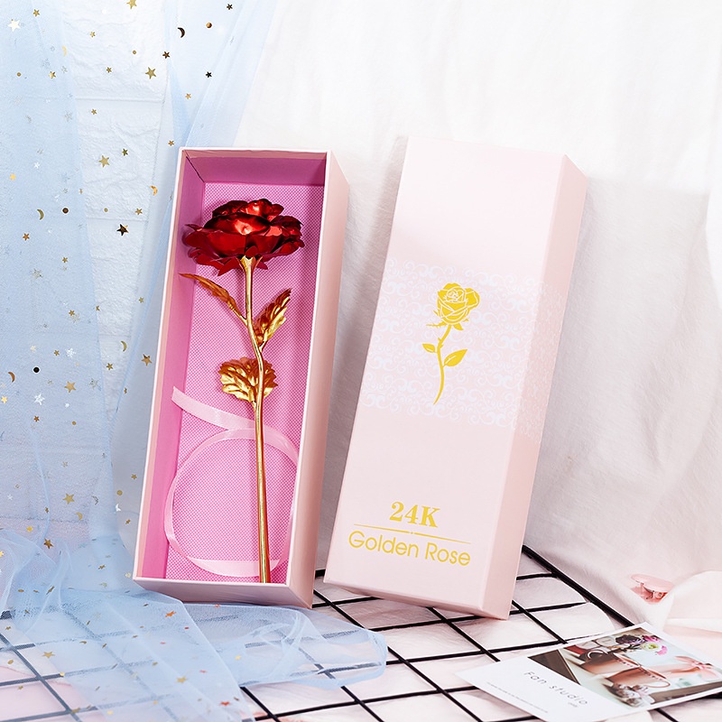 Jual Gift Box Bunga Mawar / Bunga Mawar Dekorasi / Kado Pacar Kado Unik ...